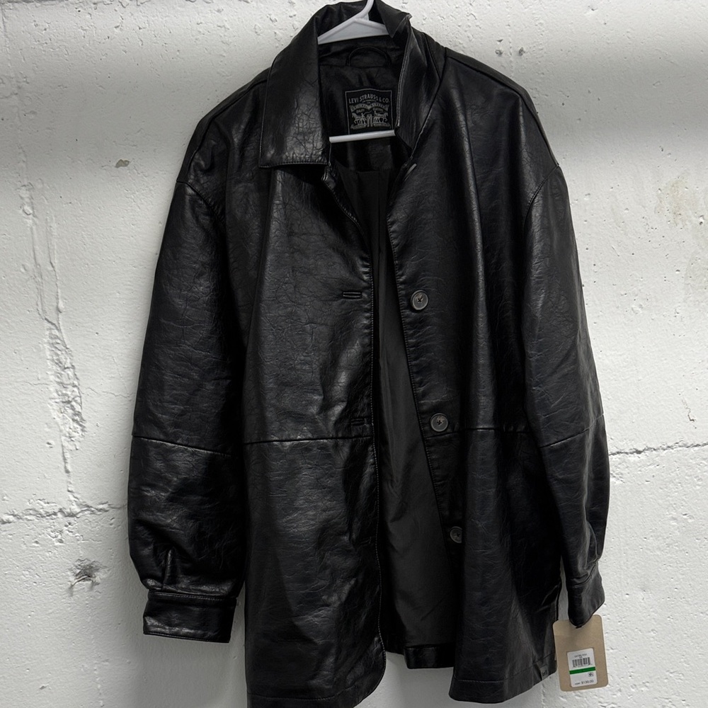 Levi’s Black Leather Jacket